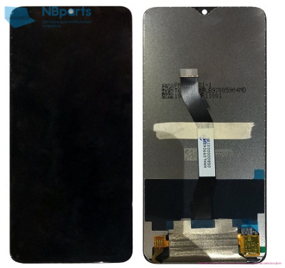 LCD дисплей для Xiaomi Redmi Note 8 Pro в сборе с тачскрином (черный) Оригинал