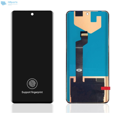 LCD дисплей для Huawei Honor 50 в сборе с тачскрином (черный) Оригинал в раме