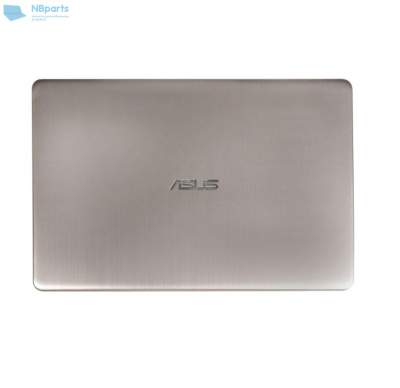 Крышка матрицы Asus VivoBook X510 S510 серая, без рамки (пластик)