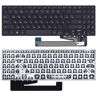 Клавиатура для ноутбука ASUS YX560 чёрная, RU