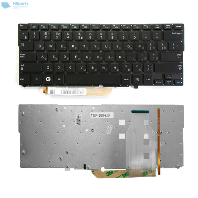 Клавиатура для ноутбука Samsung NP900X3C, чёрная, RU