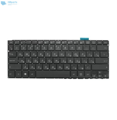 Клавиатура для ноутбука ASUS ZenBook Flip UX360 чёрная, маленький Enter, RU