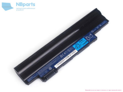 Аккумулятор (батарея) для ноутбука Acer Aspire One D270 D260 D255 11.1V 4400 mAh чёрный