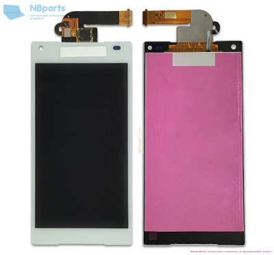 LCD дисплей для Sony Xperia Z5 Compact с тачскрином (белый)