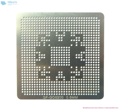 Трафарет прямого нагрева GF-GO6200