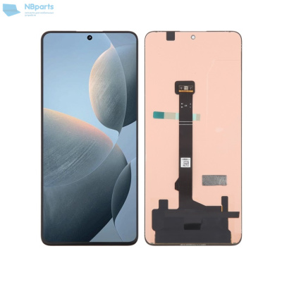 LCD дисплей для Xiaomi Poco X6 Pro 5G в сборе с тачскрином (черный) Оригинал