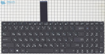 Клавиатура для ноутбука ASUS K56, чёрная, RU