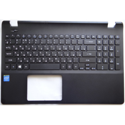 Верхняя часть корпуса (Palmrest) Acer Aspire ES1-531 ES1-571, чёрный (Сервисный оригинал)