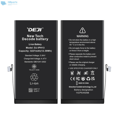 Аккумулятор (батарея) для iPhone 13 3227mAh (DEJI), Genuine DECODE (без ошибки)