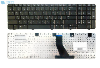 Клавиатура для ноутбука HP CQ70, чёрная, RU