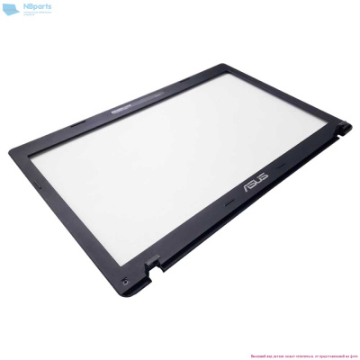Рамка крышки матрицы Asus X55 (B), чёрная