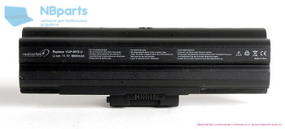 Аккумулятор (батарея) для ноутбука Sony Vaio BPS13 BPS21 11.1V 4400mAh чёрный OEM