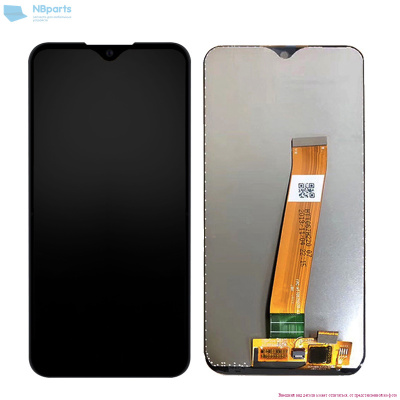 Дисплей Samsung Galaxy A01 Черный (Оригинал)