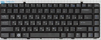 Клавиатура для ноутбука Dell Vostro 1015, чёрная, RU
