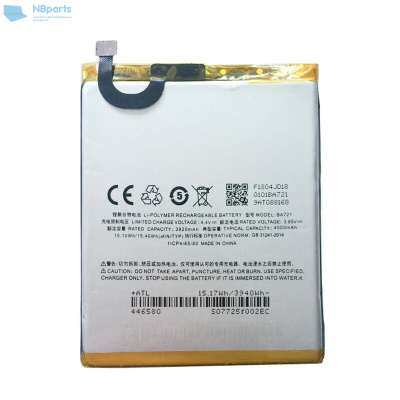 Аккумулятор (батарея) для Meizu M6 Note (BA721) (OEM)   