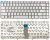 Клавиатура для ноутбука HP Pavilion DV5-1000, серебро, RU