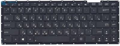 Клавиатура для ноутбука ASUS X451 чёрная, RU