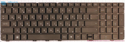 Клавиатура для ноутбука HP Probook 4535S, 4530S, чёрная, с рамкой, RU