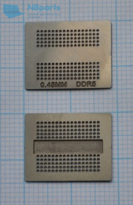 Трафарет прямого нагрева DDR5
