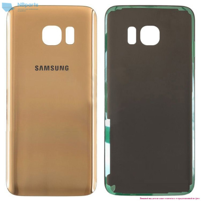 Задняя крышка Samsung Galaxy S7 Edge G935/G935F (золотая)