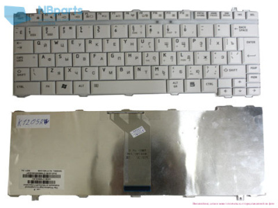 Клавиатура для ноутбука Toshiba Portege M800, серебро, RU
