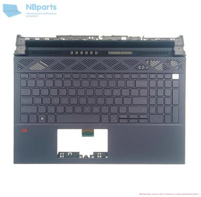Верхняя часть корпуса (Palmrest) Dell G15 5510 чёрный