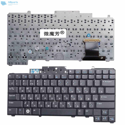 Клавиатура для ноутбука Dell Latitude D830, чёрная, RU