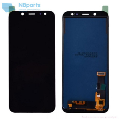 Дисплей Samsung A6 2018 A600 Черный (Оригинал)