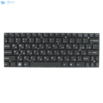 Клавиатура для ноутбука Sony SVT11, чёрная, RU