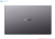 Крышка матрицы Huawei MateBook D MRC-W50, серая, без рамки