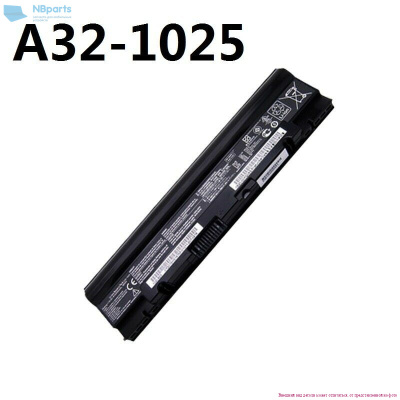 Аккумулятор (батарея) для ноутбука Asus Eee PC 1025C 1225 10.8V 4400mAh чёрный OEM