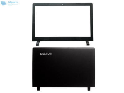 Крышка матрицы Lenovo 100-15IBY B50-10 чёрная, с рамкой