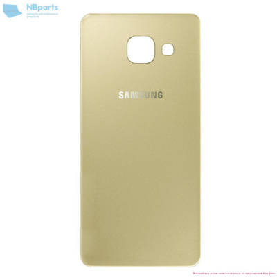 Задняя крышка Samsung Galaxy A3 2016 A310/A310F (золотая)