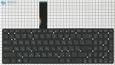 Клавиатура для ноутбука ASUS X501 X550 чёрная, RU Б/У