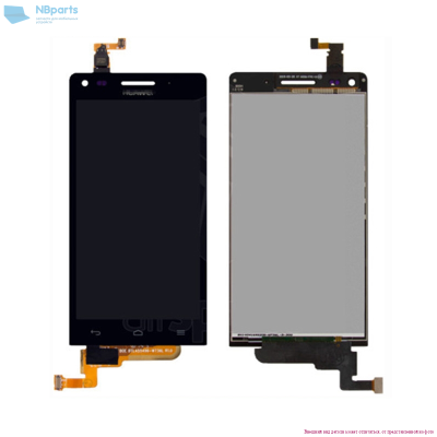 Дисплей для Huawei Ascend G6/U10 с тачскрином, с рамкой (Белый)