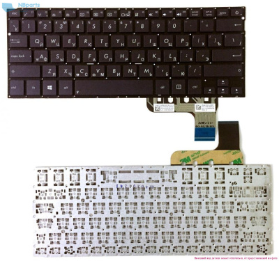 Клавиатура для ноутбука ASUS ZenBook UX303 чёрная, RU
