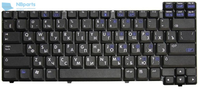 Клавиатура для ноутбука HP Compaq nx7400, чёрная, RU УЦЕНКА