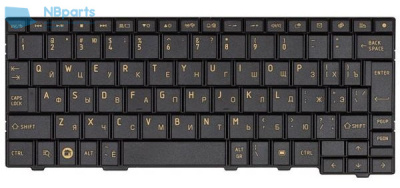 Клавиатура для ноутбука Toshiba AC10, чёрная, RU