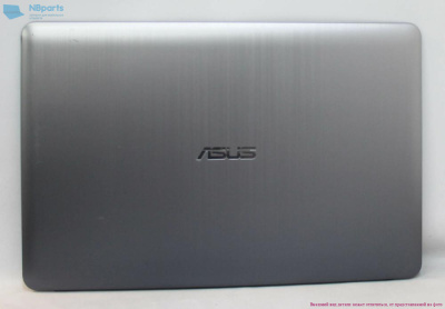 Крышка матрицы Asus X540 серебро, без рамки