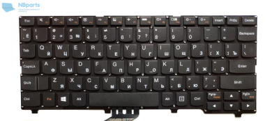 Клавиатура для ноутбука Lenovo IdeaPad 110S-11, чёрная, RU