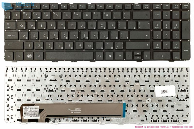 Клавиатура для ноутбука HP Probook 4535S, 4530S, чёрная, RU