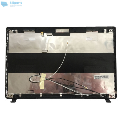 Крышка матрицы Asus X53 чёрная, без рамки