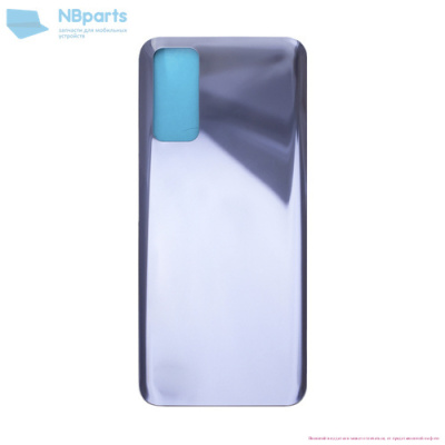 Задняя крышка для Huawei Honor 30 серебристая