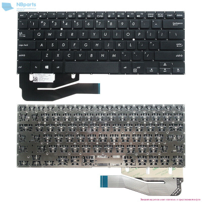 Клавиатура для ноутбука Asus TP410U, TP401C, TP461U чёрный, RU