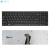 Клавиатура для ноутбука Lenovo IdeaPad Y570, чёрная, с серой рамкой, US