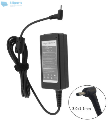 Блок питания (зарядное устройство) ACER 45W 3.0x1.1mm