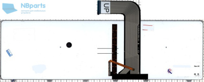 Клавиатура для ноутбука Dell Inspiron N7110, чёрная, с подсветкой, с рамкой, RU