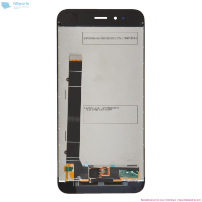 LCD дисплей для Xiaomi Mi A1/5X в сборе с тачскрином (черный) Оригинал-переклей