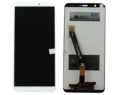 LCD дисплей для Huawei P Smart/Psmart/Enjoy 7S с тачскрином (белый) Оригинал-переклей