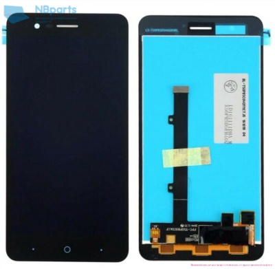 LCD дисплей для ZTE Blade A510 в сборе с тачскрином Черный